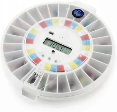 Диспенсер с таймером поможет не сбиваться с терапевтического графика.