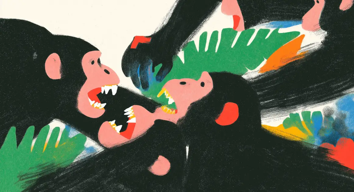 «Когда они встретились, начался ад»: как войны шимпанзе проливают свет на природу человеческих конфликтов