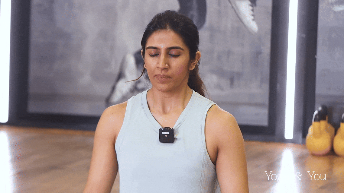 Пример выполнения дыхательной практики