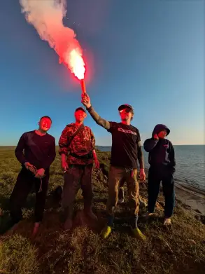 Финал пути, берег Карского моря