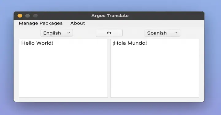 Переводчик Argos похож на привычный Google Translate