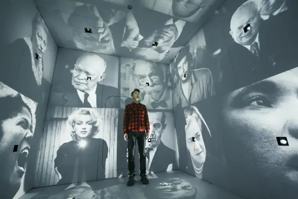 Реконструкция The Knowledge Box на выставке в Миннеаполисе. Фото: Greg Beckel