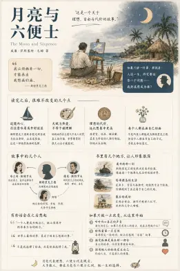 С помощью этого промпта пользователь @阿兰AI превратил книгу в визуальную памятку — один постер вмещает ключевую мысль, основные идеи, цитаты и список действий после прочтения.