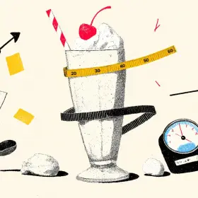 Люди, склонные к перееданию, чаще садятся на диеты